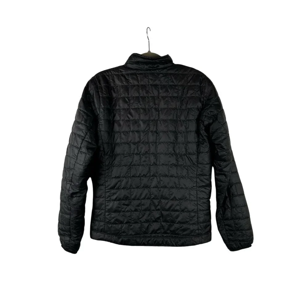 Patagonia Nano Puff Jacket Mens Small Black Insulated Full Zip Hiking Outdoor - Picture 2 of 14